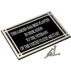 cap memorial plate with plate  1811438150