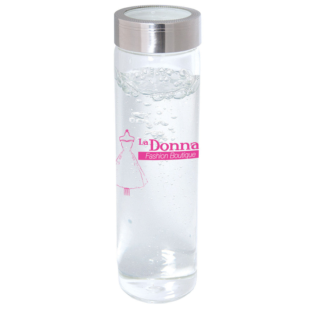 600 Ml. (20 Fl. Oz.) Single Wall Borosilicate Glass Bottle