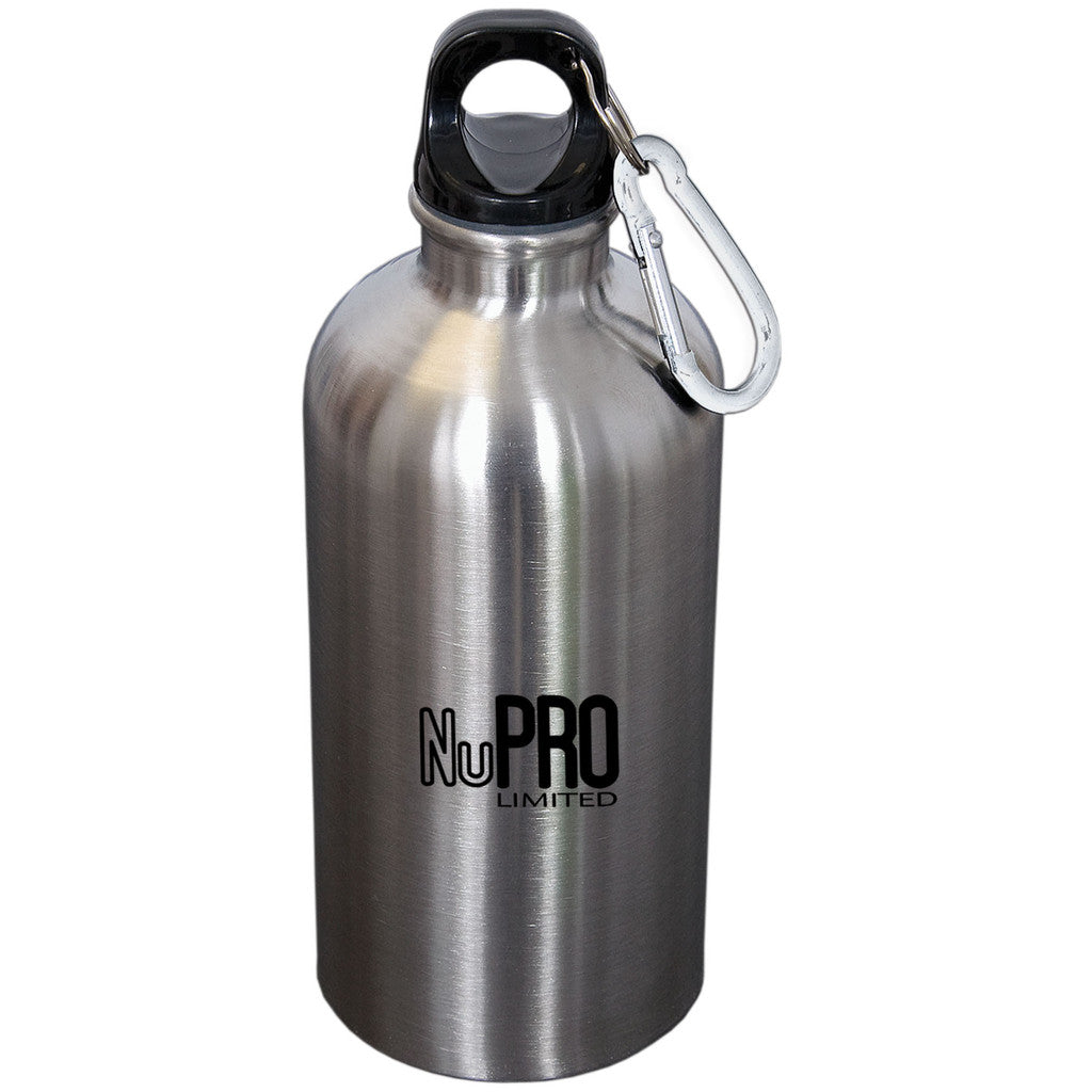 500 Ml (17 Fl. Oz.) Stainless Steel Bottle With Carabiner