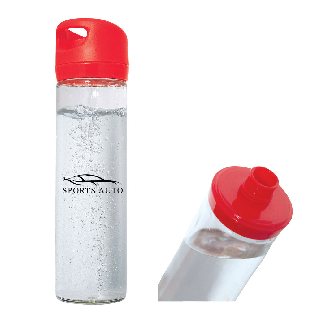 500 Ml. (17 Fl. Oz.) Single Wall Glass Water Bottle