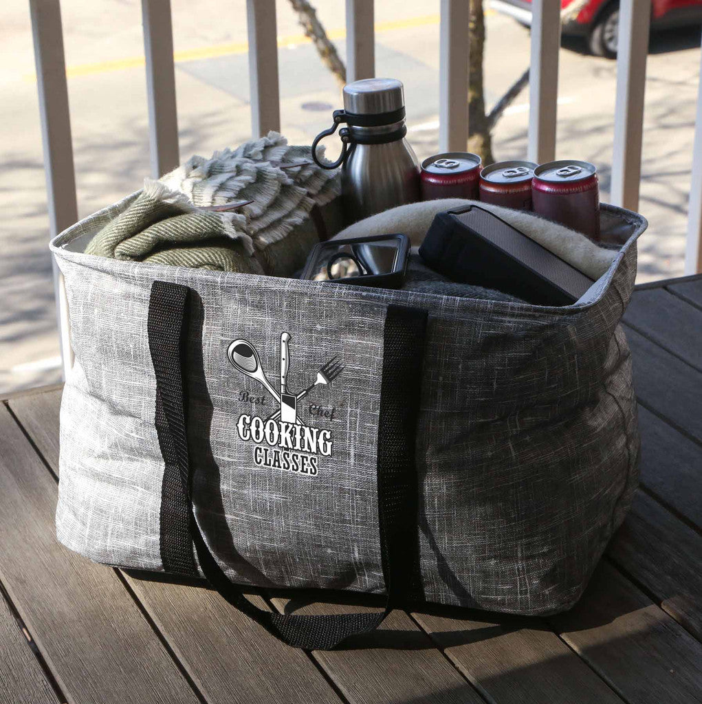 Bohemian Non-Woven Collapsible Tote [CDN]