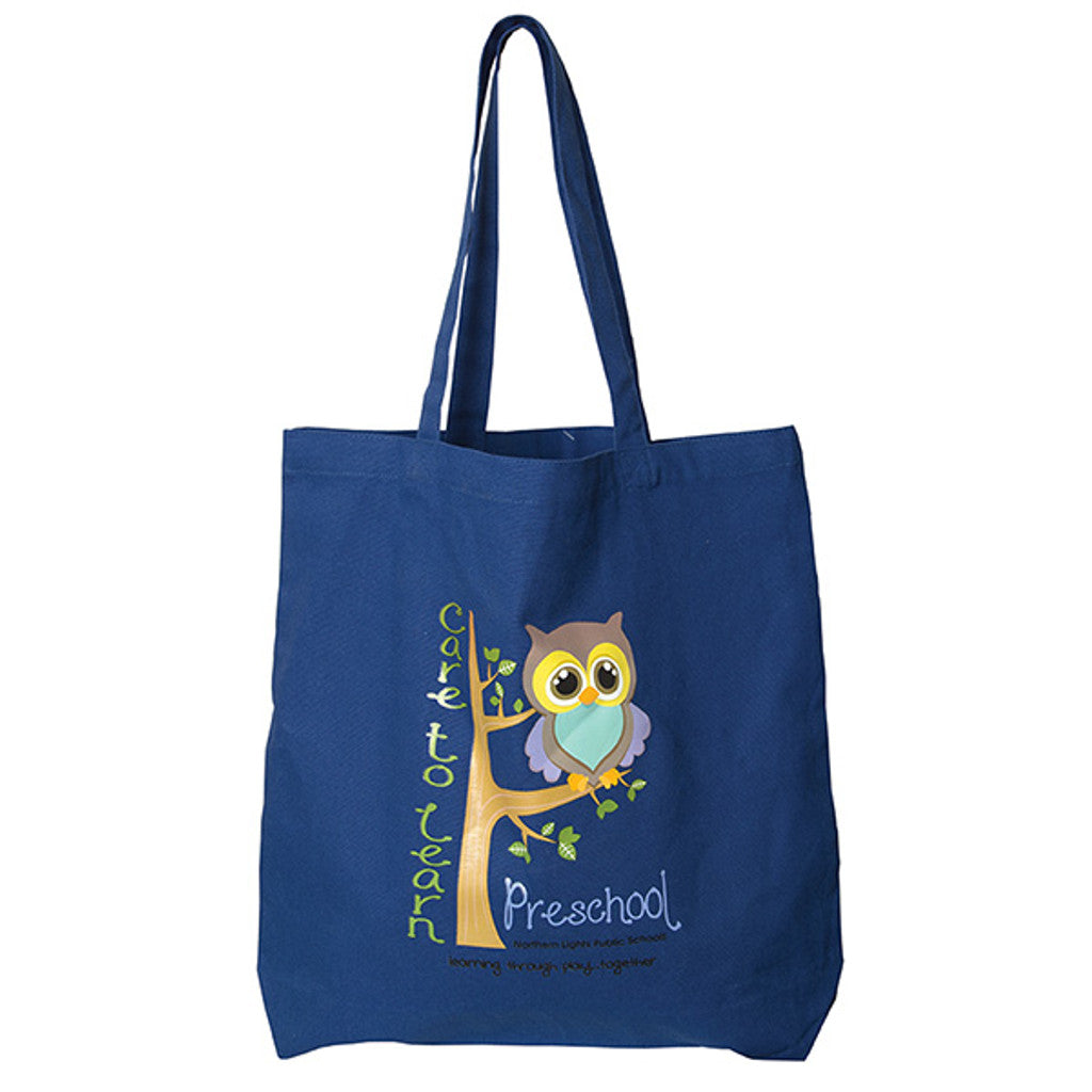 Tote Bag: 18” W x 15.5” H x 4” D