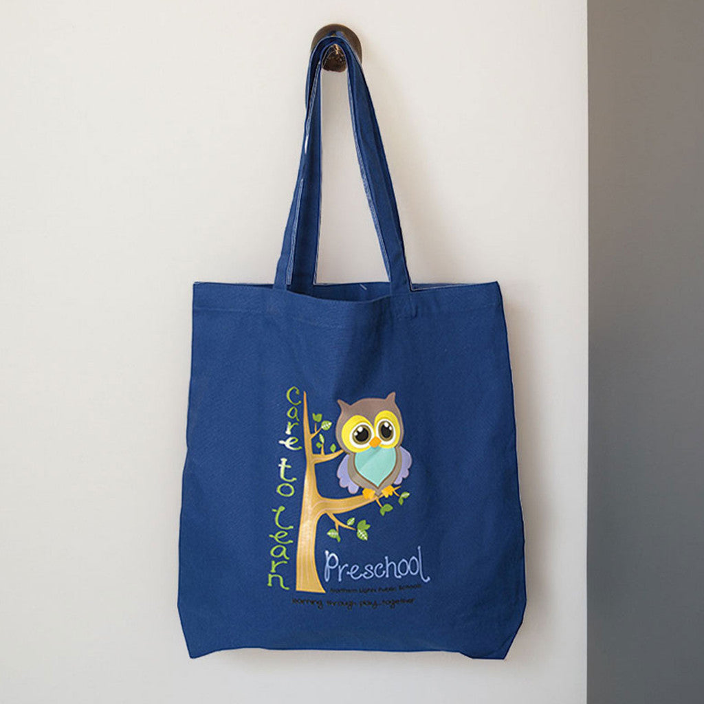 Tote Bag: 18” W x 15.5” H x 4” D