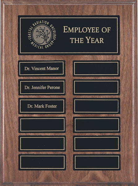 Veneer Annual Plaque