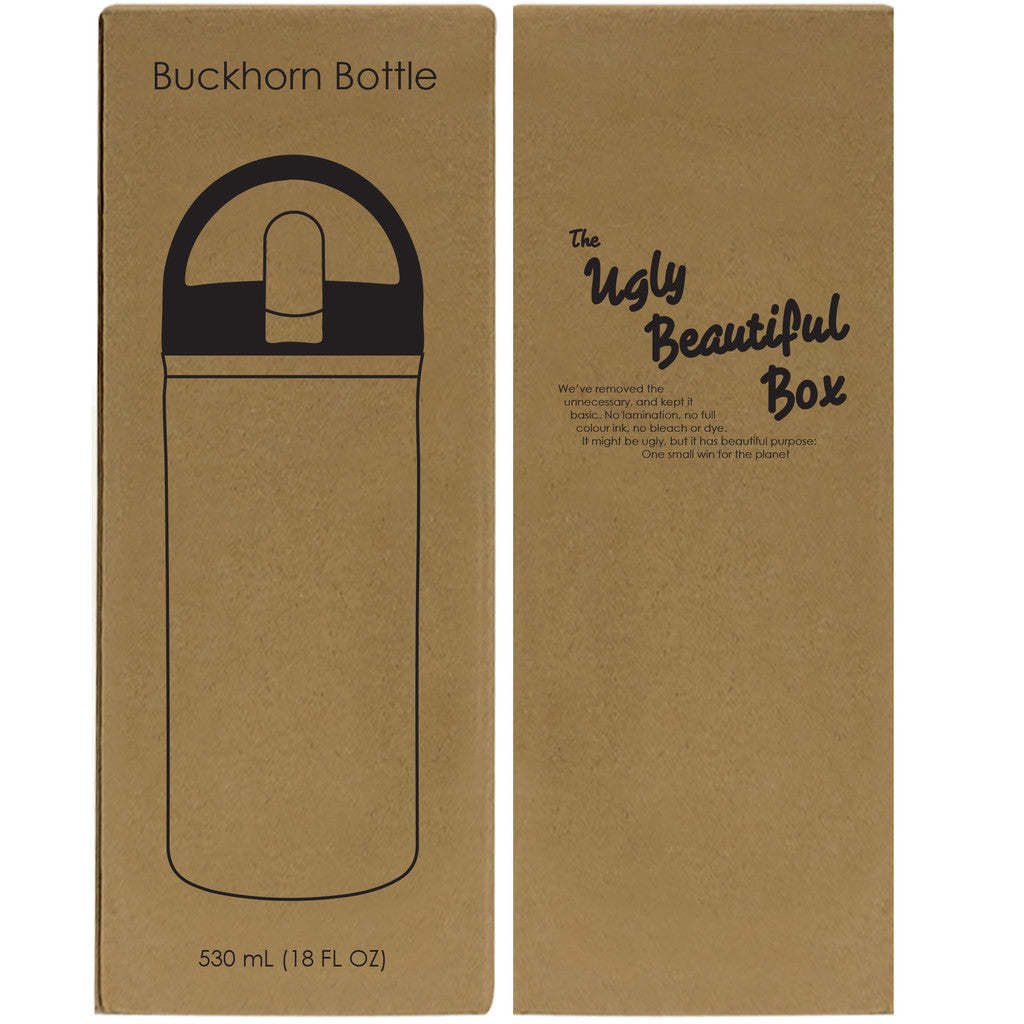 Buckhorn 530 Ml. (18 Fl. Oz.) Bottle With Flip Straw