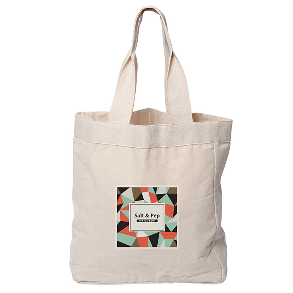 Mediterranean Cotton Tote