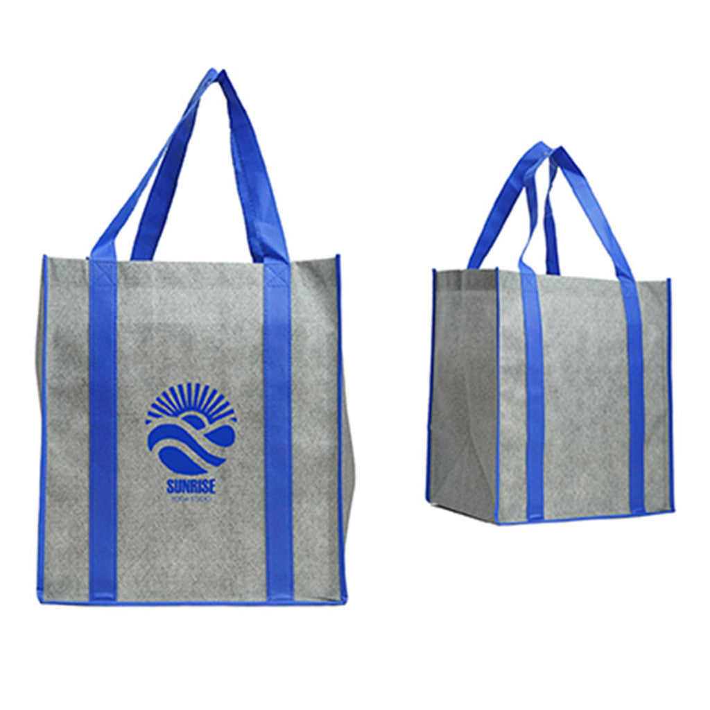 Heathered Jumbo Non-Woven Tote