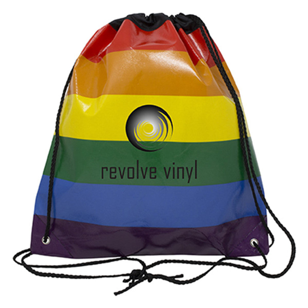 Jumbo Rainbow Drawstring Backpack [CDN]