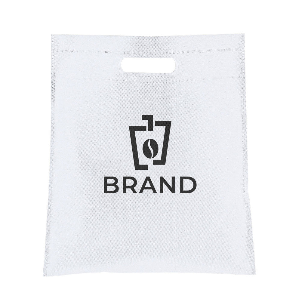 Small Non Woven Cut-Out Handle Tote