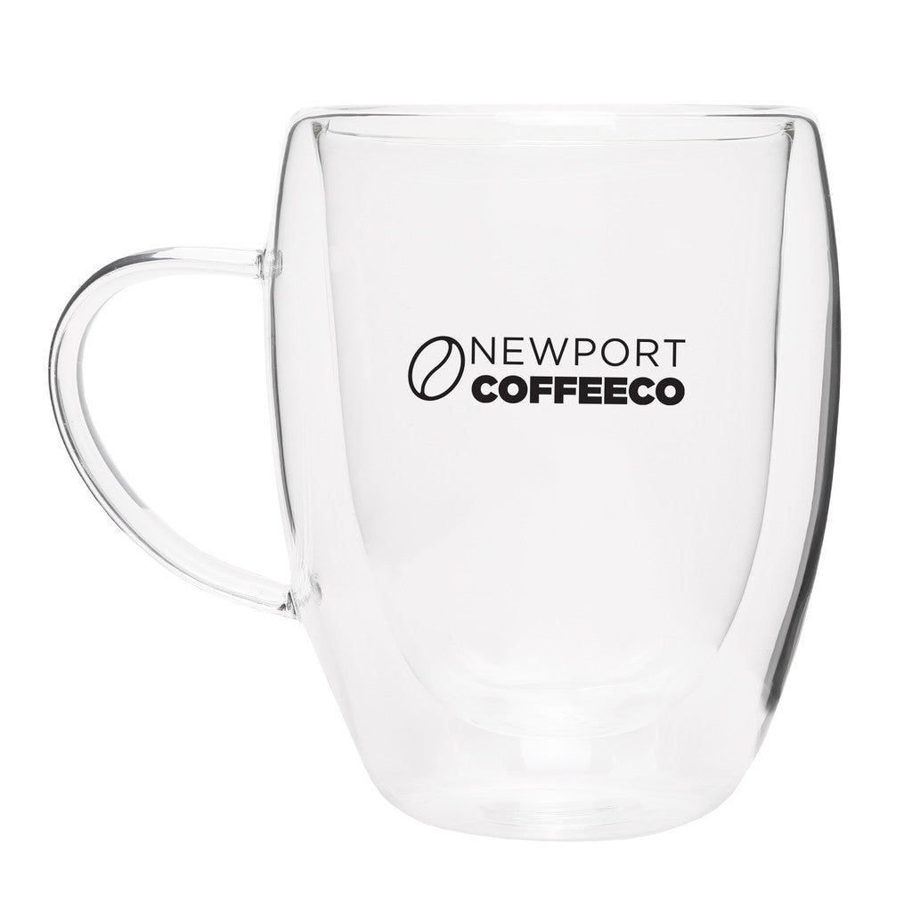 350 Ml. (12 Fl. Oz.) Clearview Glass Mug