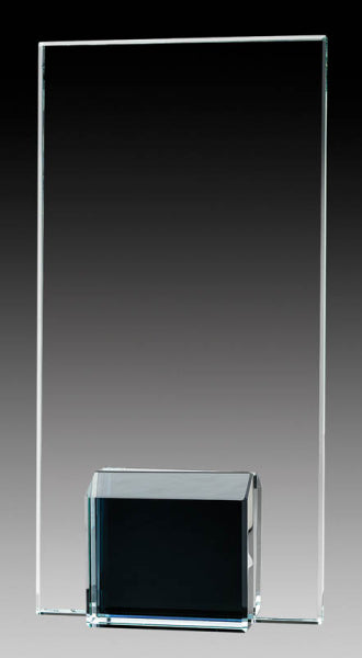 Gemstone Series Glass Award Black