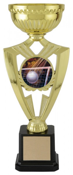 GOLD VICTORY CUP WITH CUSTOM LOGO