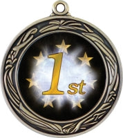 2¾” Custom Laurel Medal