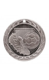 2" IRON SOCCER MEDAL