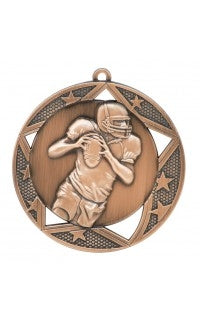 2.75"  MEDAL SPORT FOOTBALL