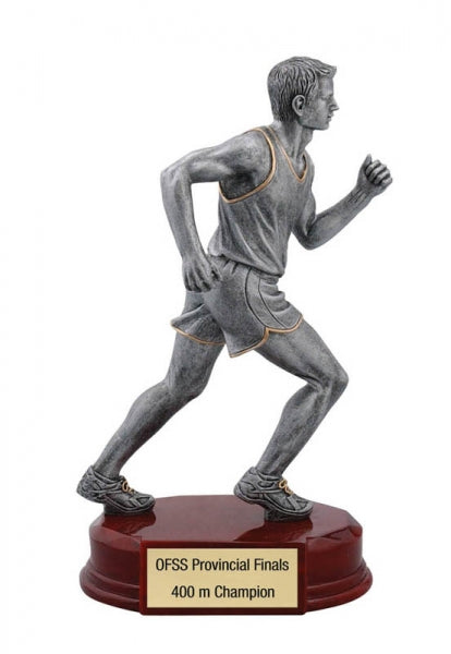 8"  Classic Male/Female Track Trophy