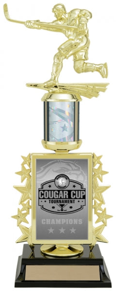 13" Superstar Column Insert Holder Generic Trophy Series Cup